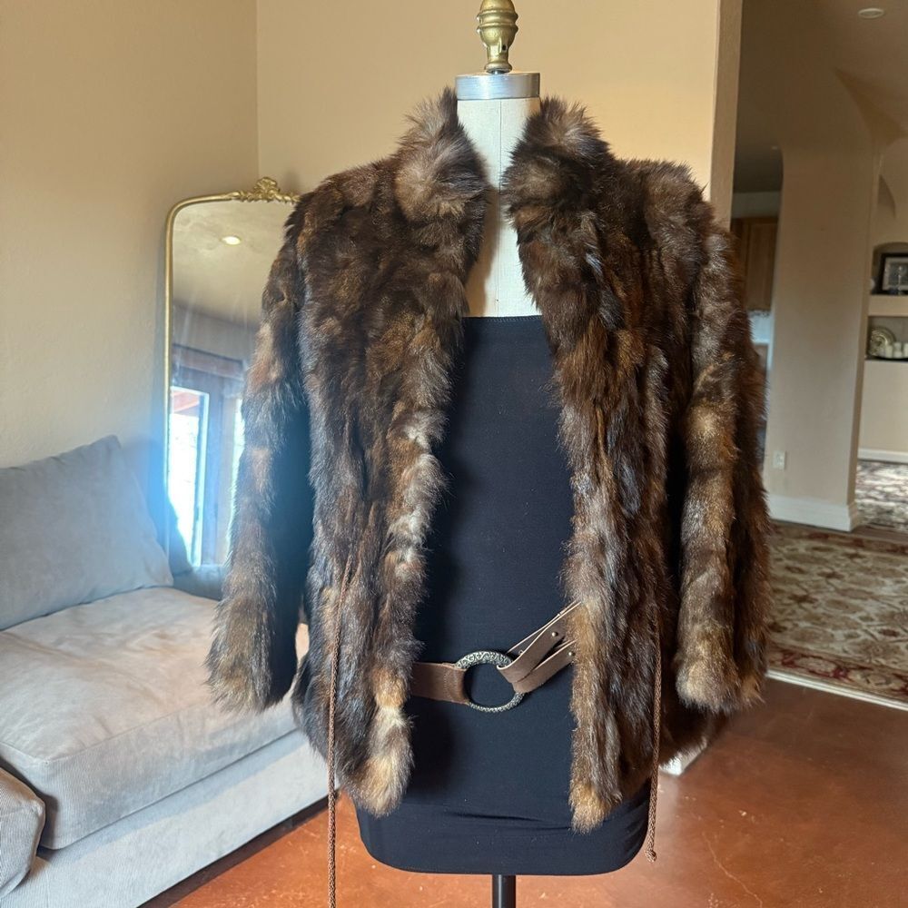 Brown Fur Coat